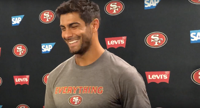 Jimmy Garoppolo Cleared for Training Camp